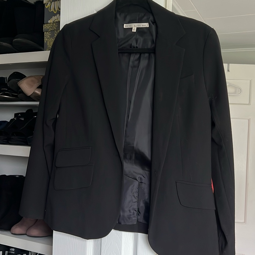 Rachel Roy suit jacket. Size small. Black